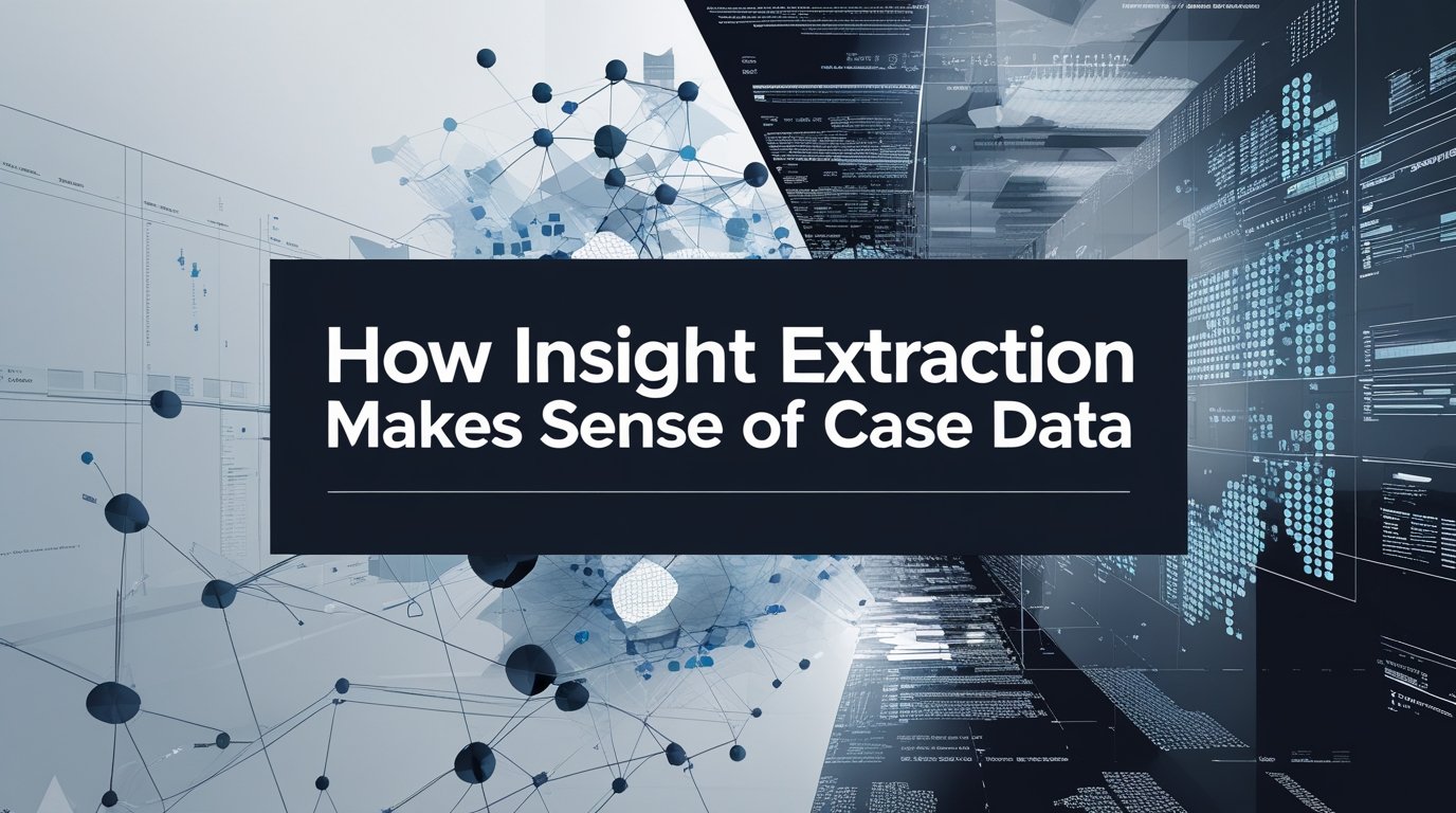 How Insight Extraction Makes Sense of Case Data